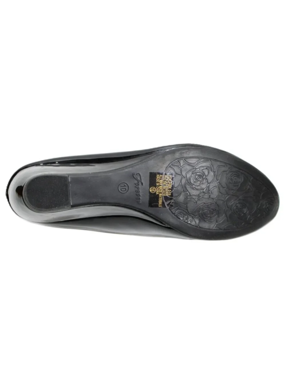 Forever Doris-22 Wedge Pumps Shoes Black Size 10